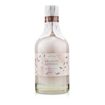 OJAM Online Shopping - Thymes Goldleaf Gardenia Bubble Bath 340ml/11.5oz Ladies Fragrance