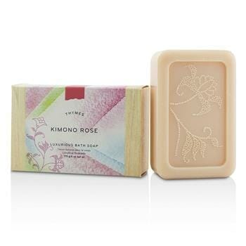 OJAM Online Shopping - Thymes Kimono Rose Luxurious Bath Soap 170g/6oz Ladies Fragrance