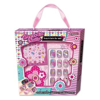 OJAM Online Shopping - Tokidas Press on nail - Peace Pattern 14x14x2cm Toys