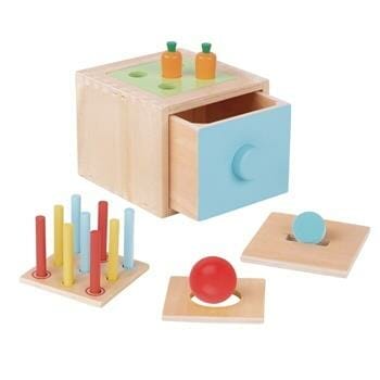 OJAM Online Shopping - Tooky Toy Co 4 In 1 Educational Box 15x15x12cm Toys