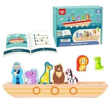 OJAM Online Shopping - Tooky Toy Co Aboard Noah’s Ark 26x20x6cm Toys