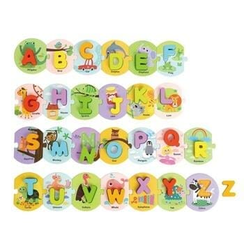 OJAM Online Shopping - Tooky Toy Co Alphabet Puzzle 250x10x2cm Toys