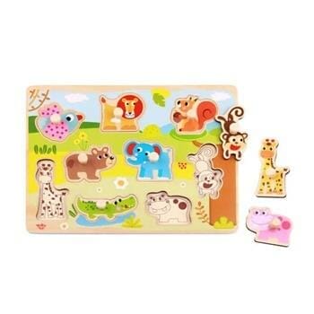 OJAM Online Shopping - Tooky Toy Co Animal Puzzle 30x23x2cm Toys