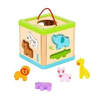 OJAM Online Shopping - Tooky Toy Co Animal Sorter 16x16x15cm Toys