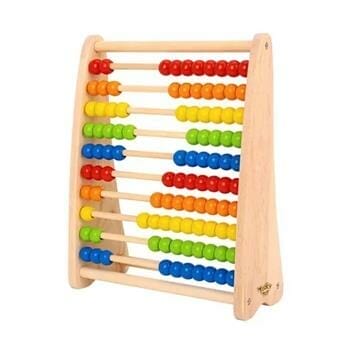 OJAM Online Shopping - Tooky Toy Co Beads Abacus 25x12x32cm Toys