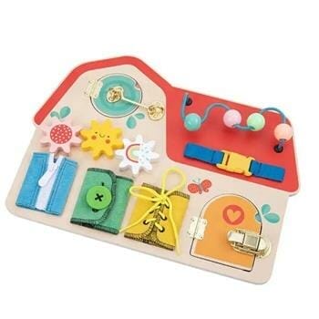 OJAM Online Shopping - Tooky Toy Co Busy Board 40x30x7cm Toys