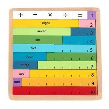 OJAM Online Shopping - Tooky Toy Co Counting Game Board 22x22x3cm Toys