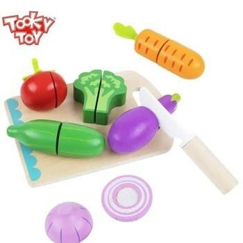 OJAM Online Shopping - Tooky Toy Co Cutting Vegetables 23x16x6cm Toys