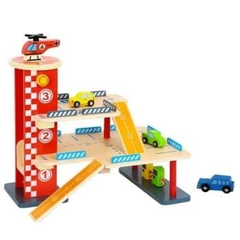 OJAM Online Shopping - Tooky Toy Co Parking Structure 50x30x37cm Toys