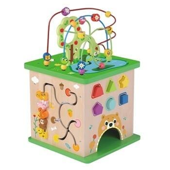 OJAM Online Shopping - Tooky Toy Co Play Cube Centre - Forest 34x34x59cm Toys