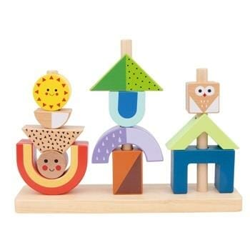 OJAM Online Shopping - Tooky Toy Co Shadow Stacking Game 24x6x18cm Toys