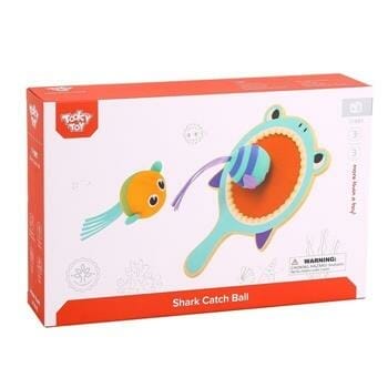 OJAM Online Shopping - Tooky Toy Co Shark Catch Ball 19x30x5cm Toys