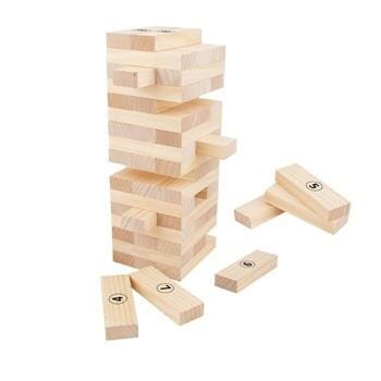 OJAM Online Shopping - Tooky Toy Co Wooden Blocks Floor Game 40x17x24cm Toys