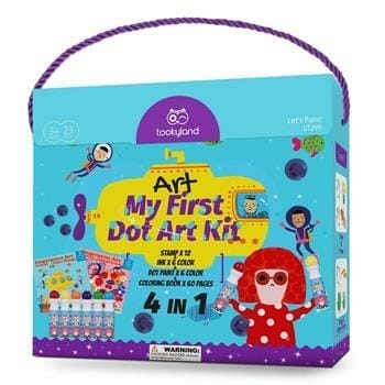 OJAM Online Shopping - Tookyland My First Dot Art Kit 29x27x9cm Toys