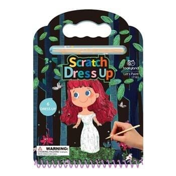 OJAM Online Shopping - Tookyland Scratch Book-Dress Up 25x17x2cm Toys