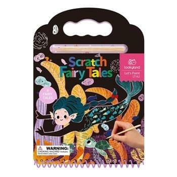 OJAM Online Shopping - Tookyland Scratch Book-Fairy Tales 25x17x2cm Toys