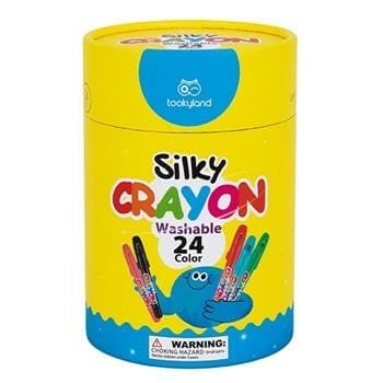 OJAM Online Shopping - Tookyland Washable Crayon - 24 Color 11x11x16cm Toys