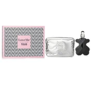 OJAM Online Shopping - Tous Love Me The Onyx Parfum Coffert :  Eau De Perfum 90ml + Bag 2pcs Ladies Fragrance