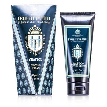 OJAM Online Shopping - Truefitt & Hill Grafton Shaving Cream (Travel Tube) 75g/2.6oz Men's Fragrance
