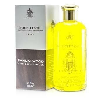 OJAM Online Shopping - Truefitt & Hill Sandalwood Bath & Shower Gel 200ml/6.7oz Men's Fragrance