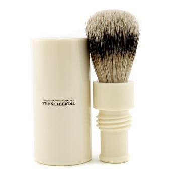 OJAM Online Shopping - Truefitt & Hill Turnback Traveler Badger Hair Shave Brush - # Ivory 1pc Men's Skincare