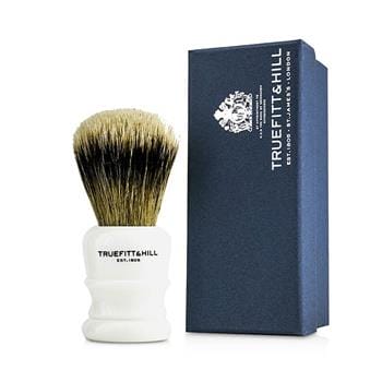 OJAM Online Shopping - Truefitt & Hill Wellington Super Badger Shave Brush - # Porcelain 1pc Men's Skincare