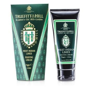 OJAM Online Shopping - Truefitt & Hill West Indian Limes Shaving Cream (Travel Tube) 75g/2.6oz Men's Fragrance