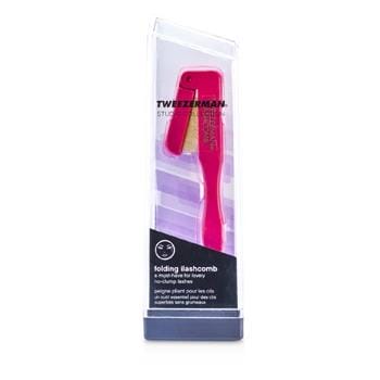 OJAM Online Shopping - Tweezerman Folding Ilashcomb (Studio Collection) - Pink - Make Up