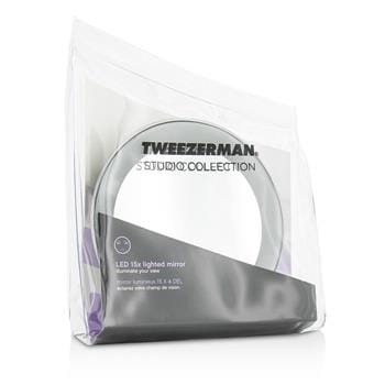 OJAM Online Shopping - Tweezerman LED 15X Lighted Mirror (Studio Collection) - Make Up