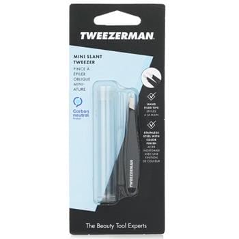 OJAM Online Shopping - Tweezerman Mini Slant Tweezer - Black Leopard - Make Up