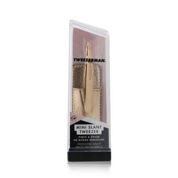 OJAM Online Shopping - Tweezerman Mini Slant Tweezer With Case - Rose Gold (Studio Collection) - Make Up