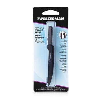 OJAM Online Shopping - Tweezerman Precision Folding Brow Razor - Black - Make Up