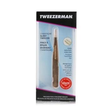 OJAM Online Shopping - Tweezerman Slant Tweezer - Champagne - Make Up