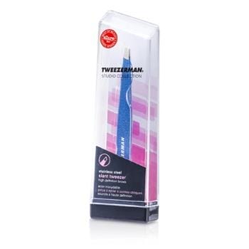 OJAM Online Shopping - Tweezerman Slant Tweezer - Granite Sky (Studio Collection) - Make Up