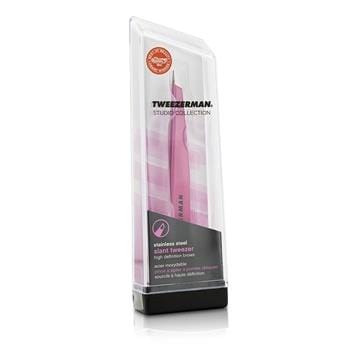 OJAM Online Shopping - Tweezerman Slant Tweezer - Pink (Studio Collection) - Make Up