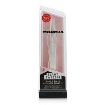 OJAM Online Shopping - Tweezerman Slant Tweezer - Platinum Silver (Studio Collection) - Make Up