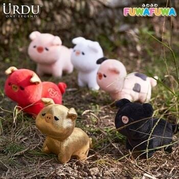 OJAM Online Shopping - Urdu URDU FUWAFUAWA 系列5 小豬 (原盒5款) 11 x 9 x 12.5cm Toys