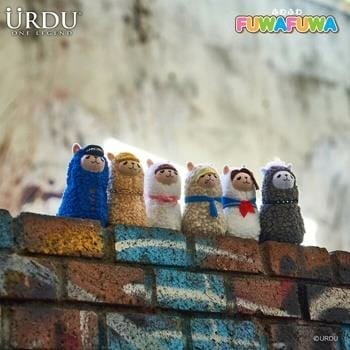 OJAM Online Shopping - Urdu URDU FUWAFUWA PART 3 - ALPACA (BOX OF 5) 11 x 9 x 12.5cm Toys