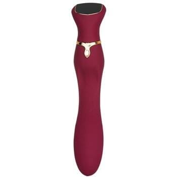 OJAM Online Shopping - VIOTEC Chance G-spot Massager Vibrator - # Wine Red 1pc Sexual Wellness