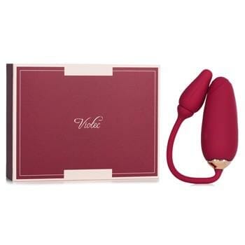 OJAM Online Shopping - VIOTEC Flora Vibrator - # Wine Red 1pc Sexual Wellness