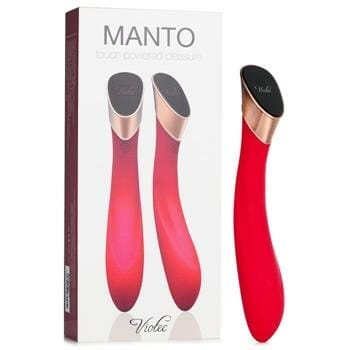 OJAM Online Shopping - VIOTEC Manto G-spot Massager Vibrator - # Red 1pc Sexual Wellness