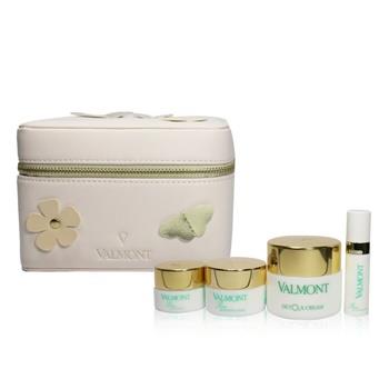 OJAM Online Shopping - Valmont Deto2x Cream Loves You Set : Prime Renewing Pack 15ml+Prime B-Cellular 5ml+Pime Contour 5ml+Deto2x Cream 25ml 4pcs + 1case Skincare