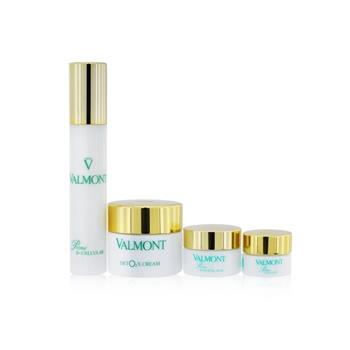 OJAM Online Shopping - Valmont The Oxygen Symphony Set: Prime Renewing Pack 15ml + Prime B -Cellular 30ml + Prime Contour 5ml + Deto2x Cream 45ml 4pcs Skincare