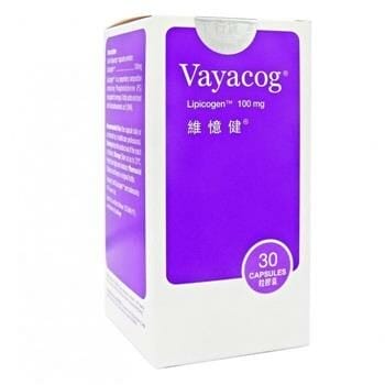 OJAM Online Shopping - Vayacog Vayacog - Lipicogen 100mg 30Capsules 100mg 30Capsule Supplements