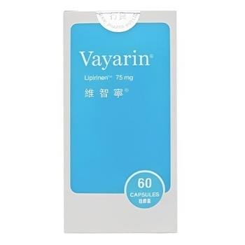 OJAM Online Shopping - Vayarin Lipirinen 75mg 60 capsules 60pcs/box Supplements