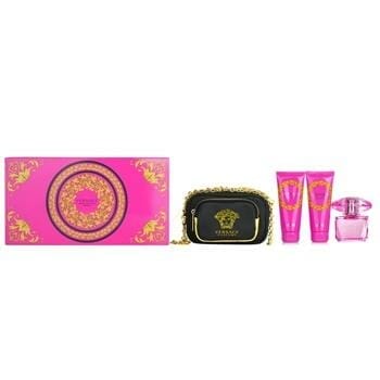 OJAM Online Shopping - Versace Bright Crystal Absolu Coffret: 3pcs+1Bag Ladies Fragrance