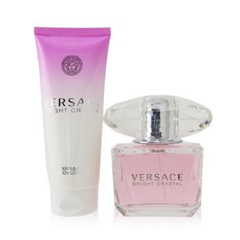 OJAM Online Shopping - Versace Bright Crystal Coffret: Eau De Toilette Spray 90ml/3oz + Perfumed Body Lotion 100ml/3.4oz 2pcs Ladies Fragrance