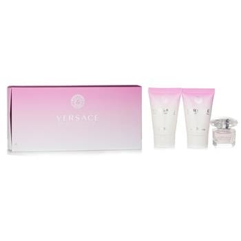 OJAM Online Shopping - Versace Bright Crystal Coffret (Miniature): 3pcs Ladies Fragrance