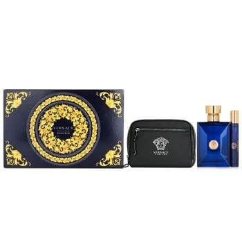 OJAM Online Shopping - Versace Dylan Blue Coffret: 2pcs+1Bag Men's Fragrance