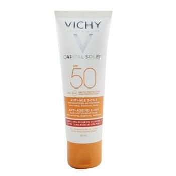 OJAM Online Shopping - Vichy Capital Soleil Anti-Ageing 3-In-1 Daily Antioxidant Sun Care SPF 50 - Anti-Wrinkles